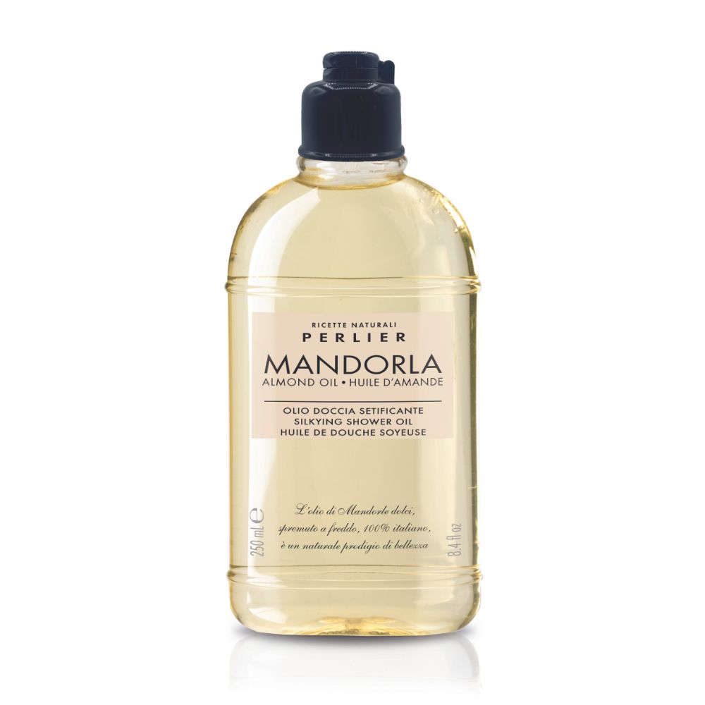 Perlier Mandorla Almond Oil Silkying Shower Oil 250 ml - www.Hudonline.no