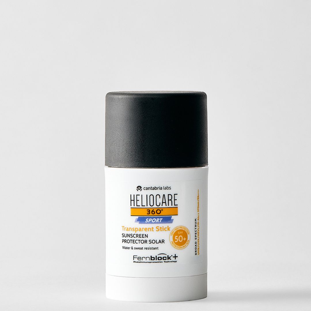 Heliocare Sport Transparent Stick SPF 50+ - www.Hudonline.no