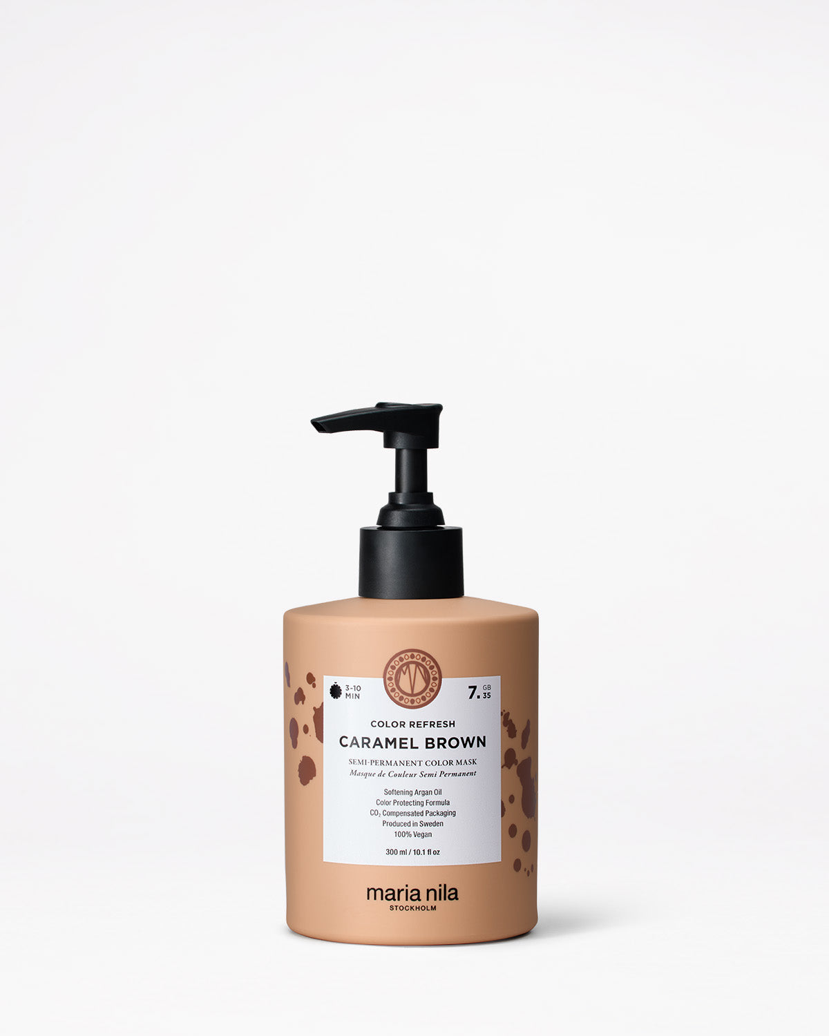 Maria Nila Colour Refresh Caramel Brown 7.35 Fargemaske 300 ml