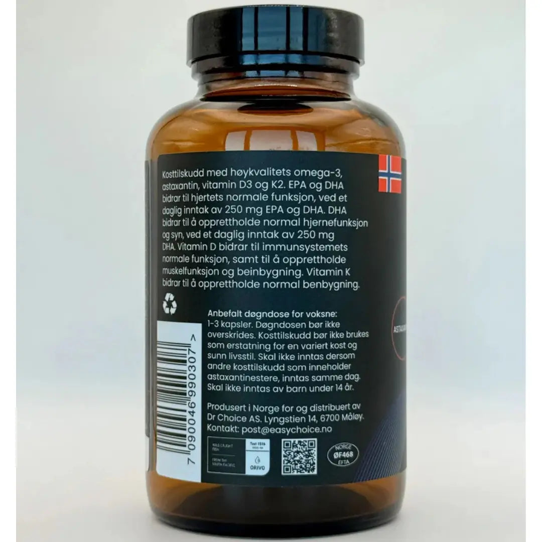 Easy Choice Premium Omega-3 80% med Astaxantin