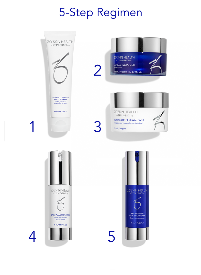 ZO Skin Tone Evening + Brightening Program – trinn for trinn