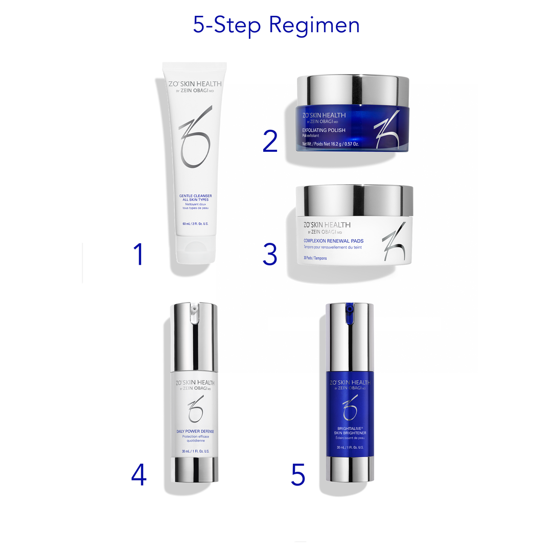 ZO Skin Health Skin Tone Evening + Brightening Program – trinn for trinn