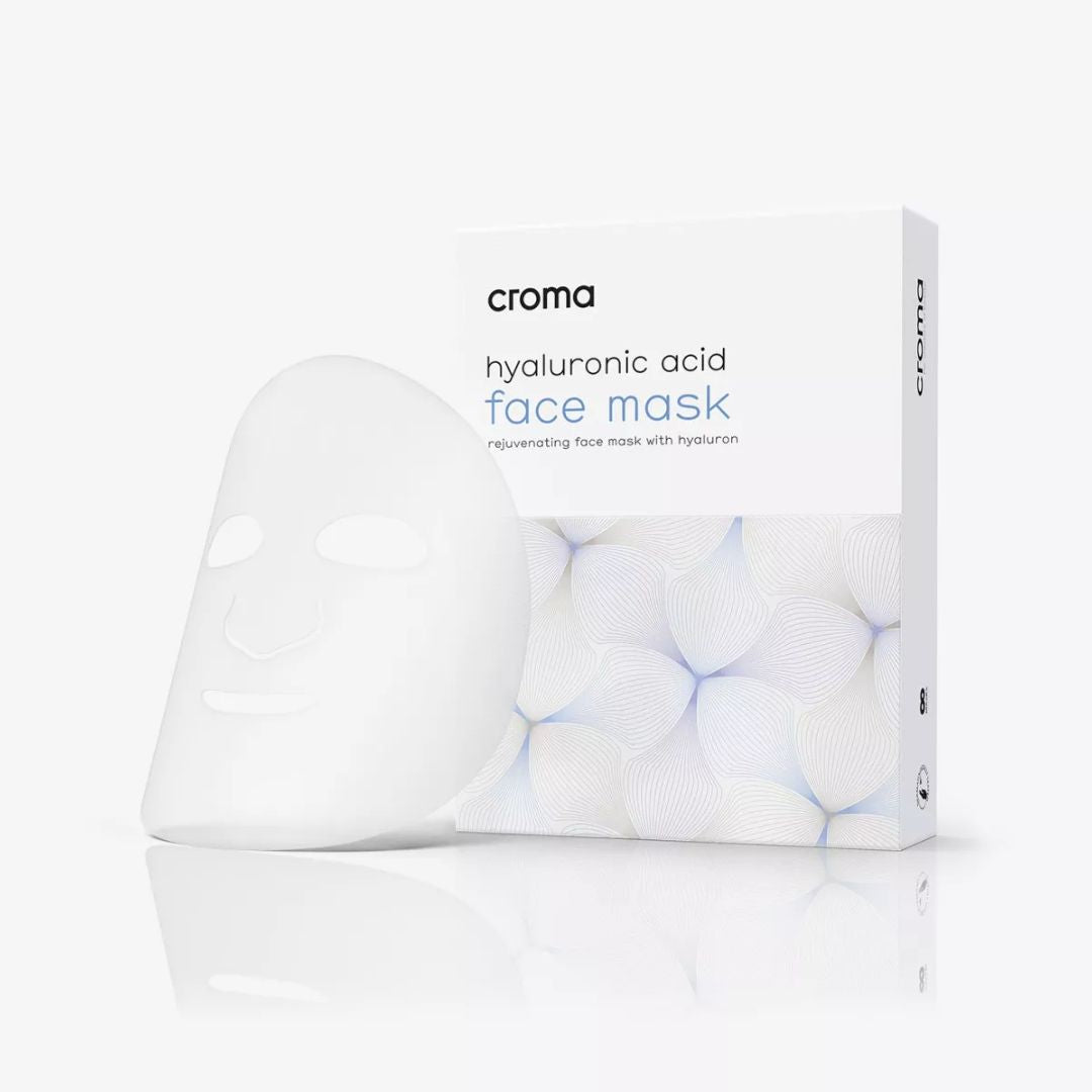 Croma Hyaluronic Acid Face Mask 8-pk - www.Hudonline.no