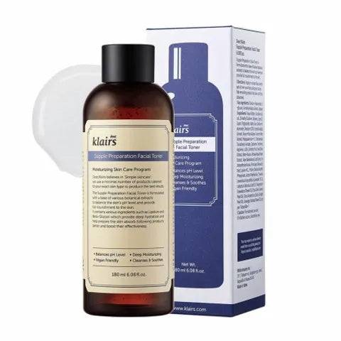 Klairs Supple Preparation Facial Toner 180 ml - www.Hudonline.no