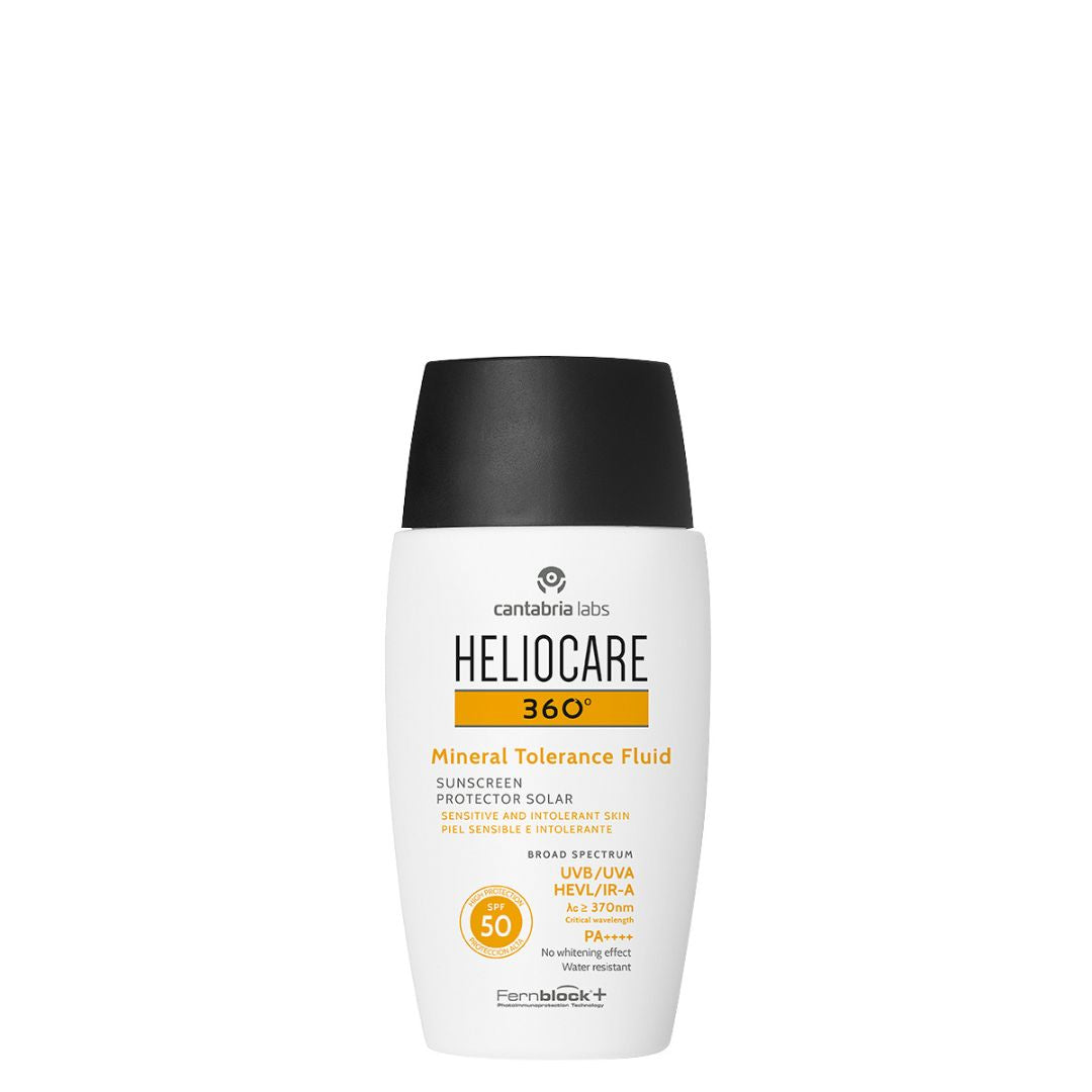 Heliocare Mineral Tolerance Fluid SPF 50+ 50ml - www.Hudonline.no