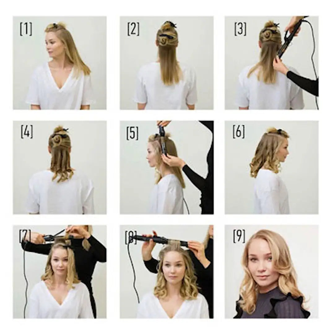 Rod Curling Iron Vs7, med klypehåndtak 33mm - www.Hudonline.no