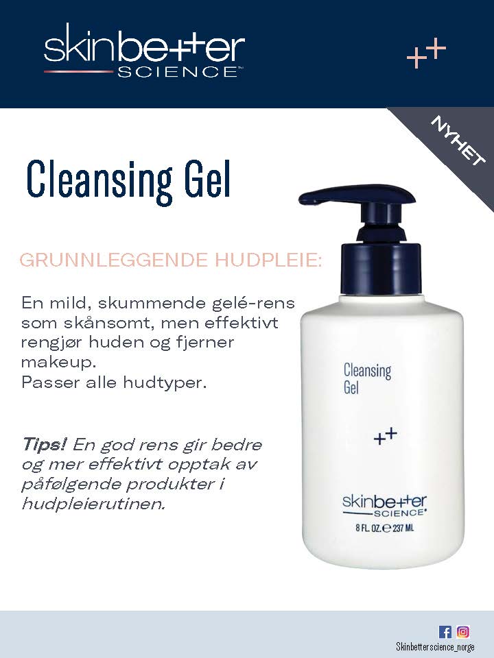 Skinbetter Science Cleansing gel - www.Hudonline.no 