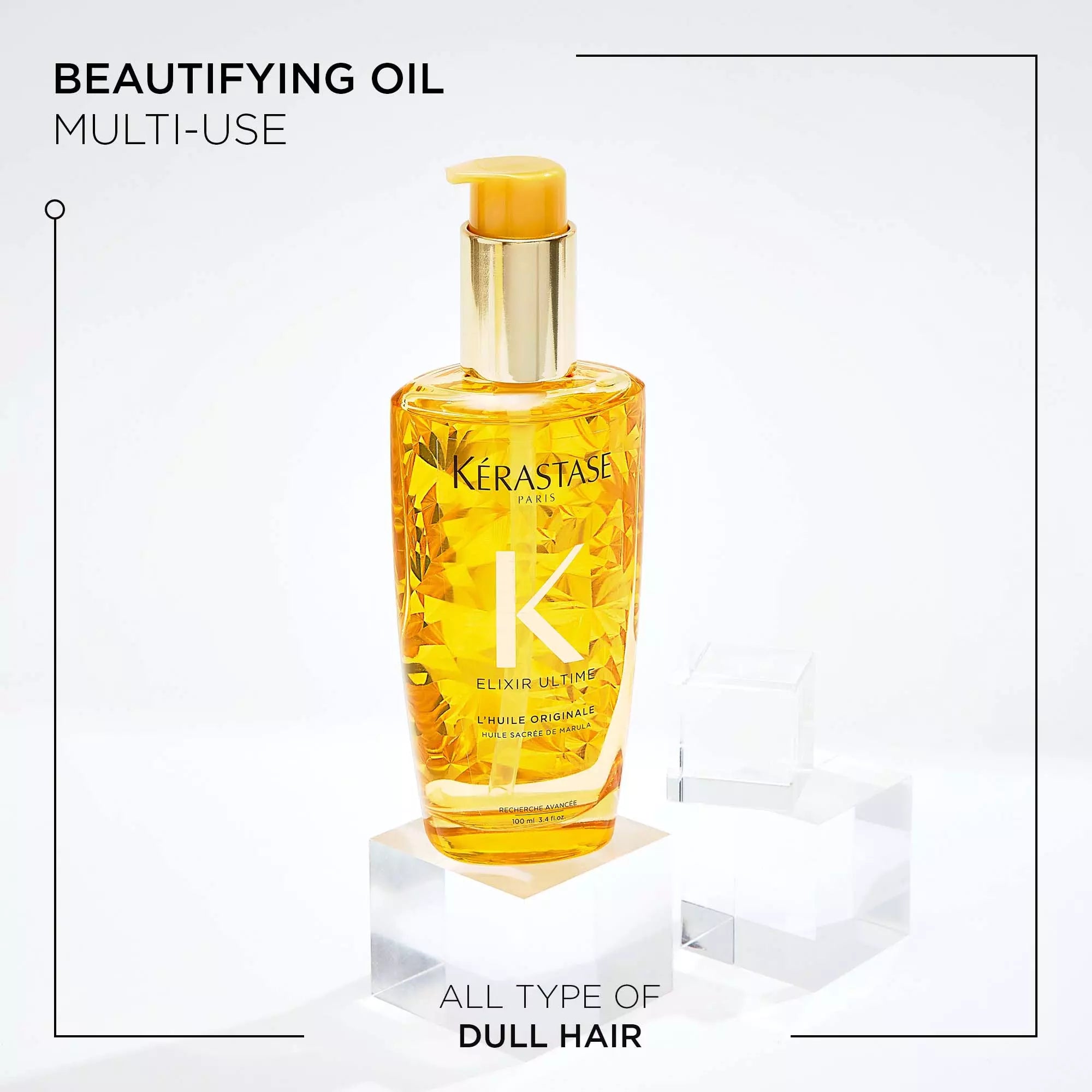 Elixir Ultime L'Huile Originale hair oil 100ML - www.Hudonline.no 