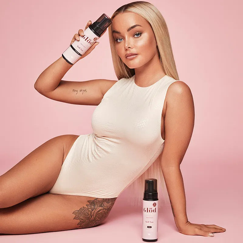 Glød Sophie Elise Self tan mousse dark - www.Hudonline.no
