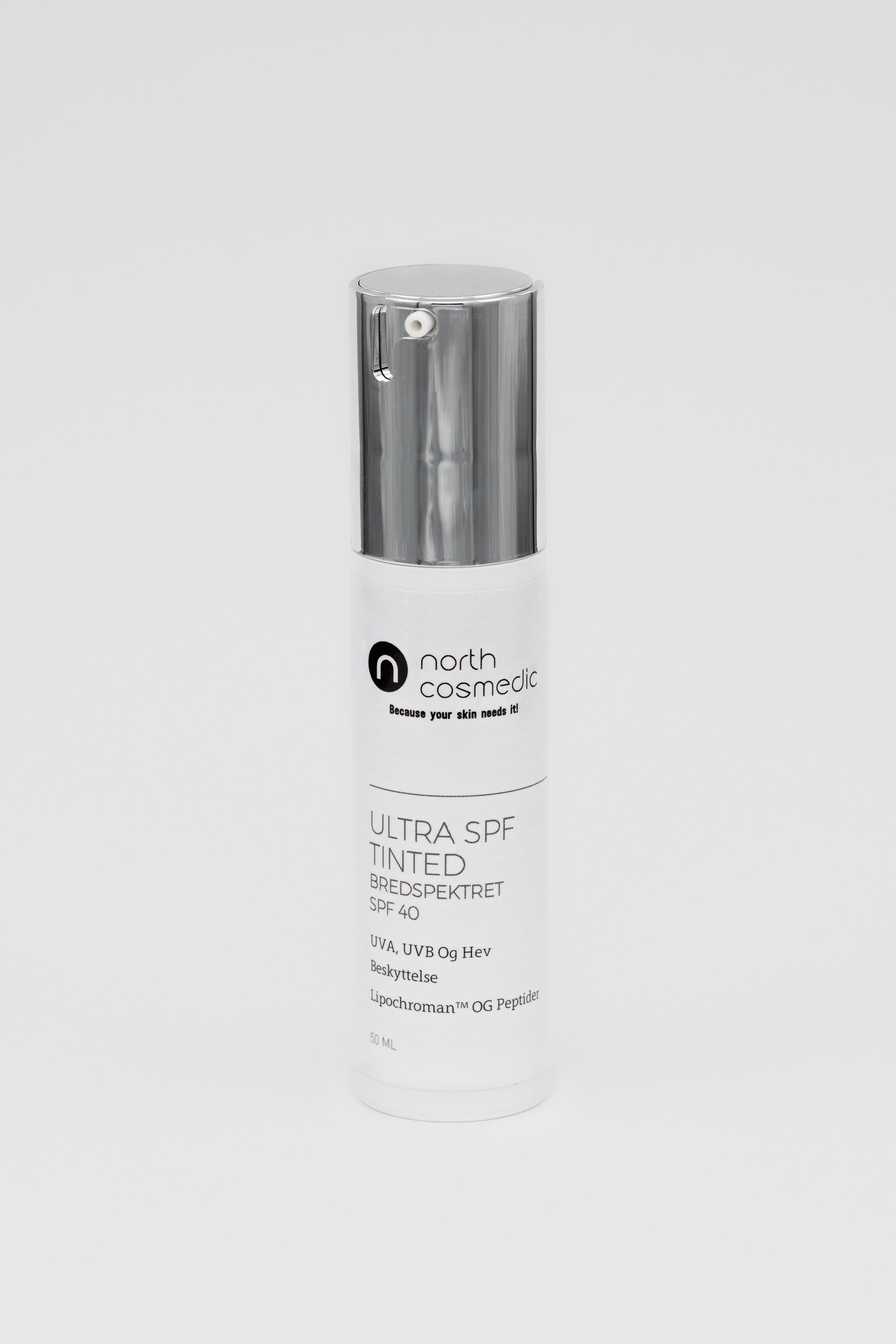 North Cosmedic Ultra SPF Tinted SPF 40 - www.Hudonline.no