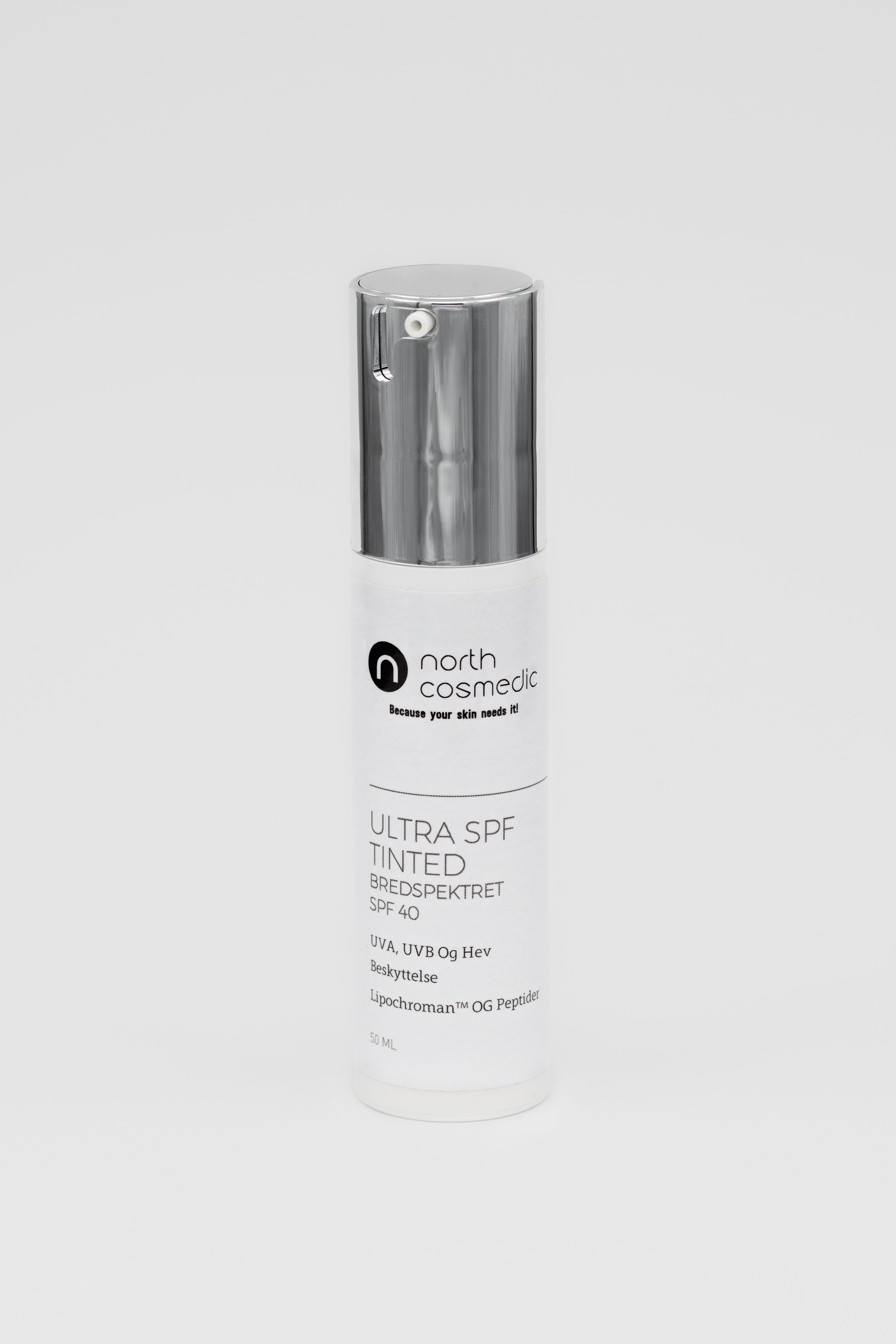 North Cosmedic Ultra SPF Tinted SPF 40 - www.Hudonline.no 