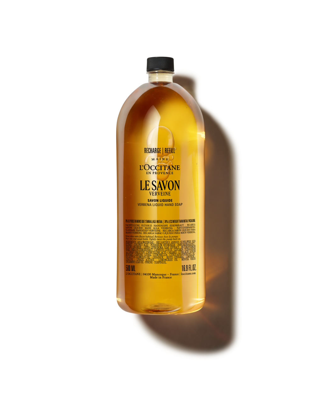 L'Occitane Verbena Liquid Hand Soap Refill 500 ml