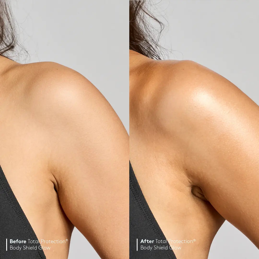 Colorescience Body Shield Glow SPF 50 – mineralsk kroppssolkrem med gyllen glød