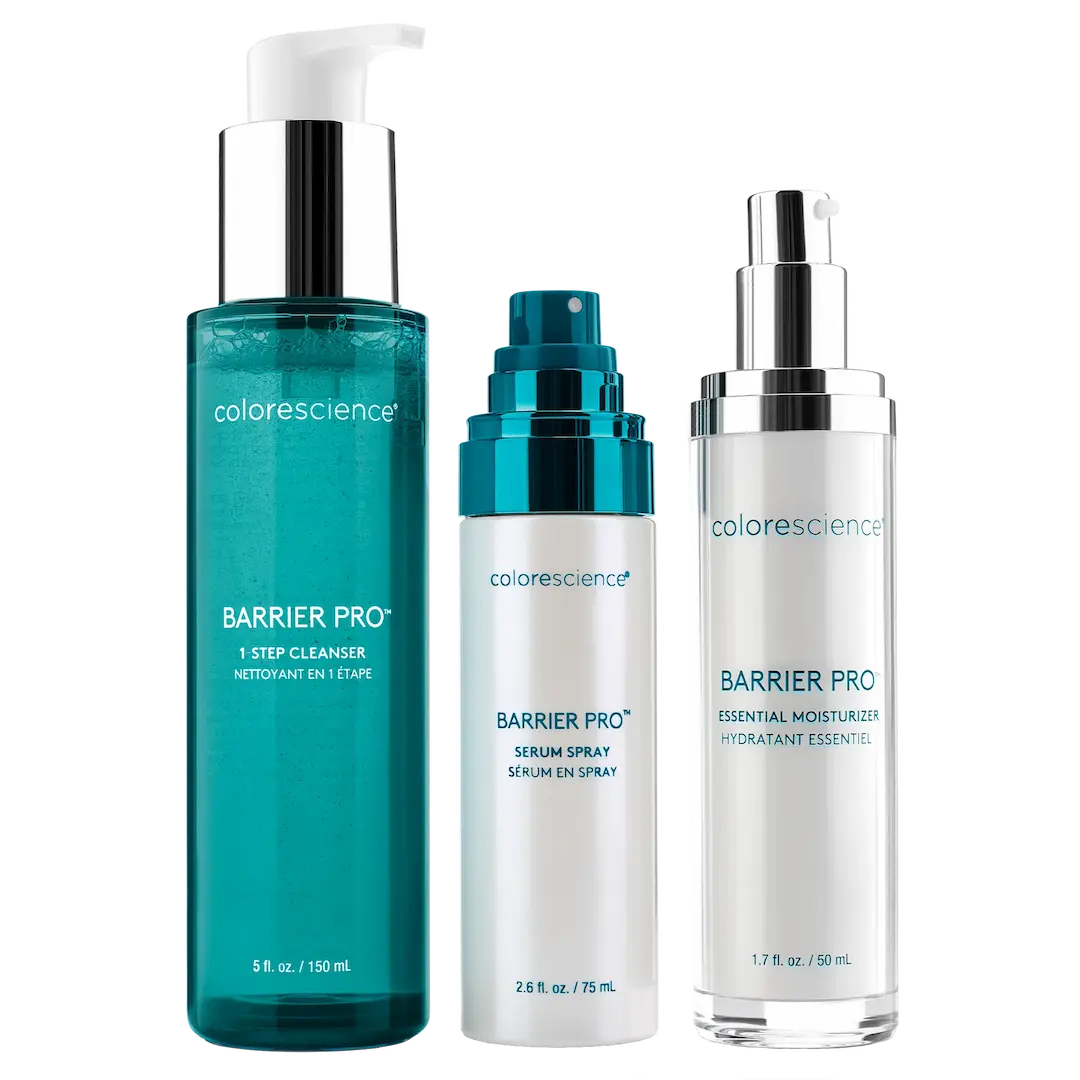 Colorescience Barrier Pro™ Trio – Rens, Serum & Krem