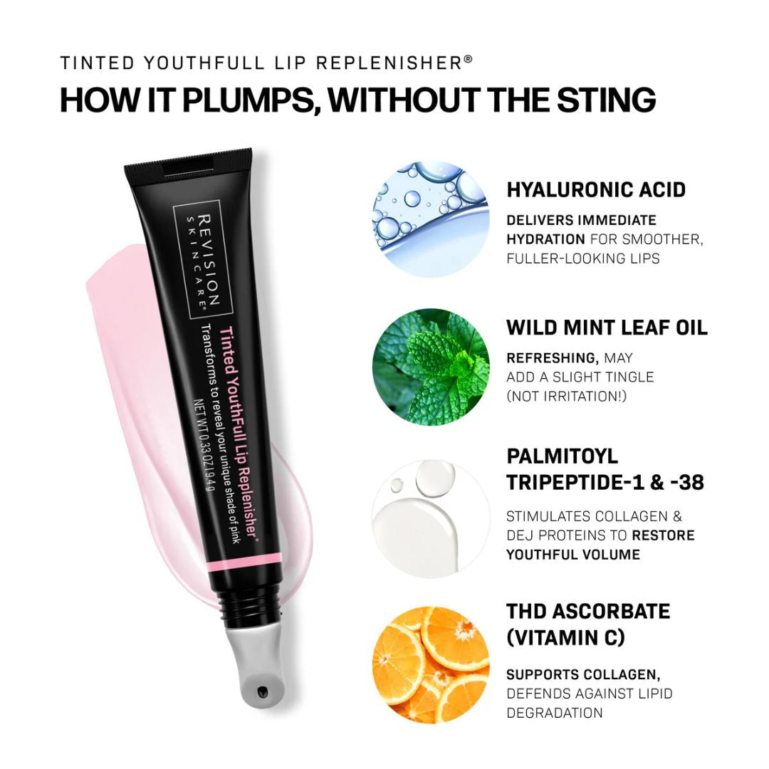 Revision Skincare Tintet Youthfull Lip Replenisher 9,4 g - www.Hudonline.no 