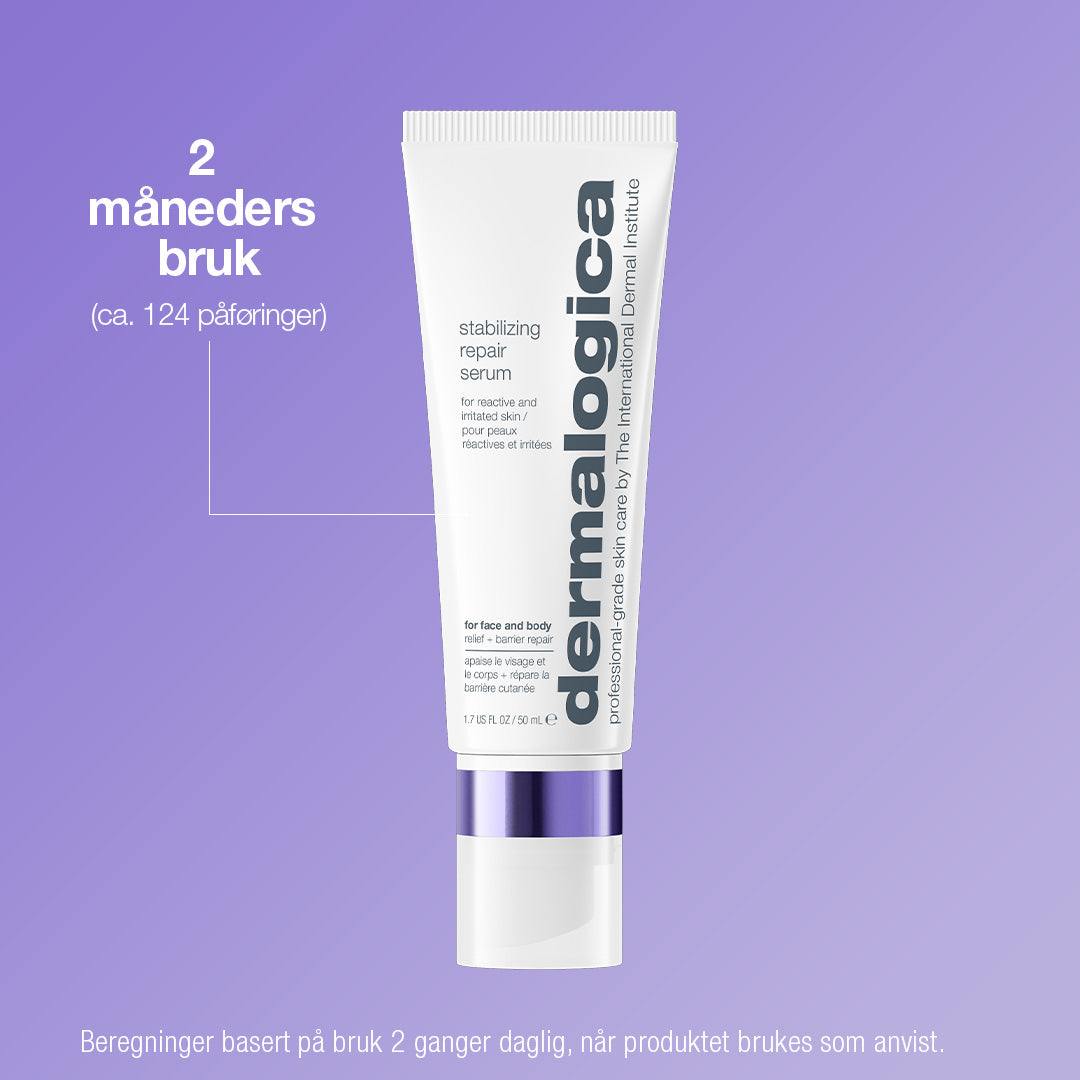 Dermalogica Stabilizing Repair Serum 50 ml – rekker til ca. 2 måneders bruk