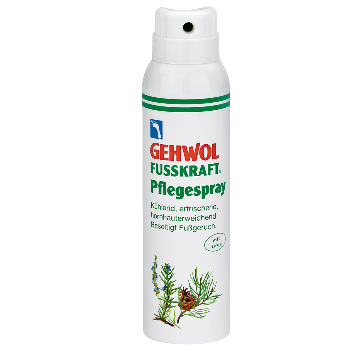 Gehwol Fusskraft Caring Foot Spray 150 ml - www.Hudonline.no 