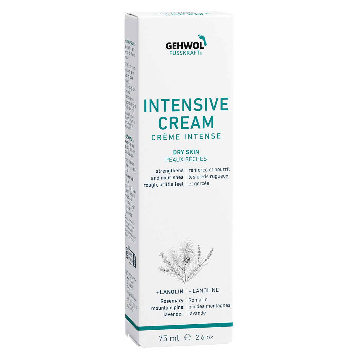 Gehwol Fusskraft Intensive Cream 75ml - www.Hudonline.no 