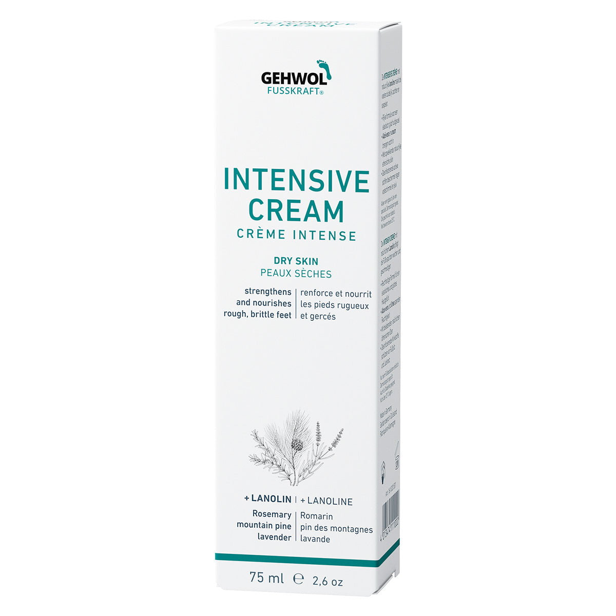 Gehwol Fusskraft Intensive Cream 75ml - www.Hudonline.no 