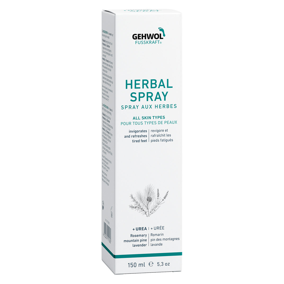 Gehwol Fusskraft Herbal Spray 150 ml - www.Hudonline.no 