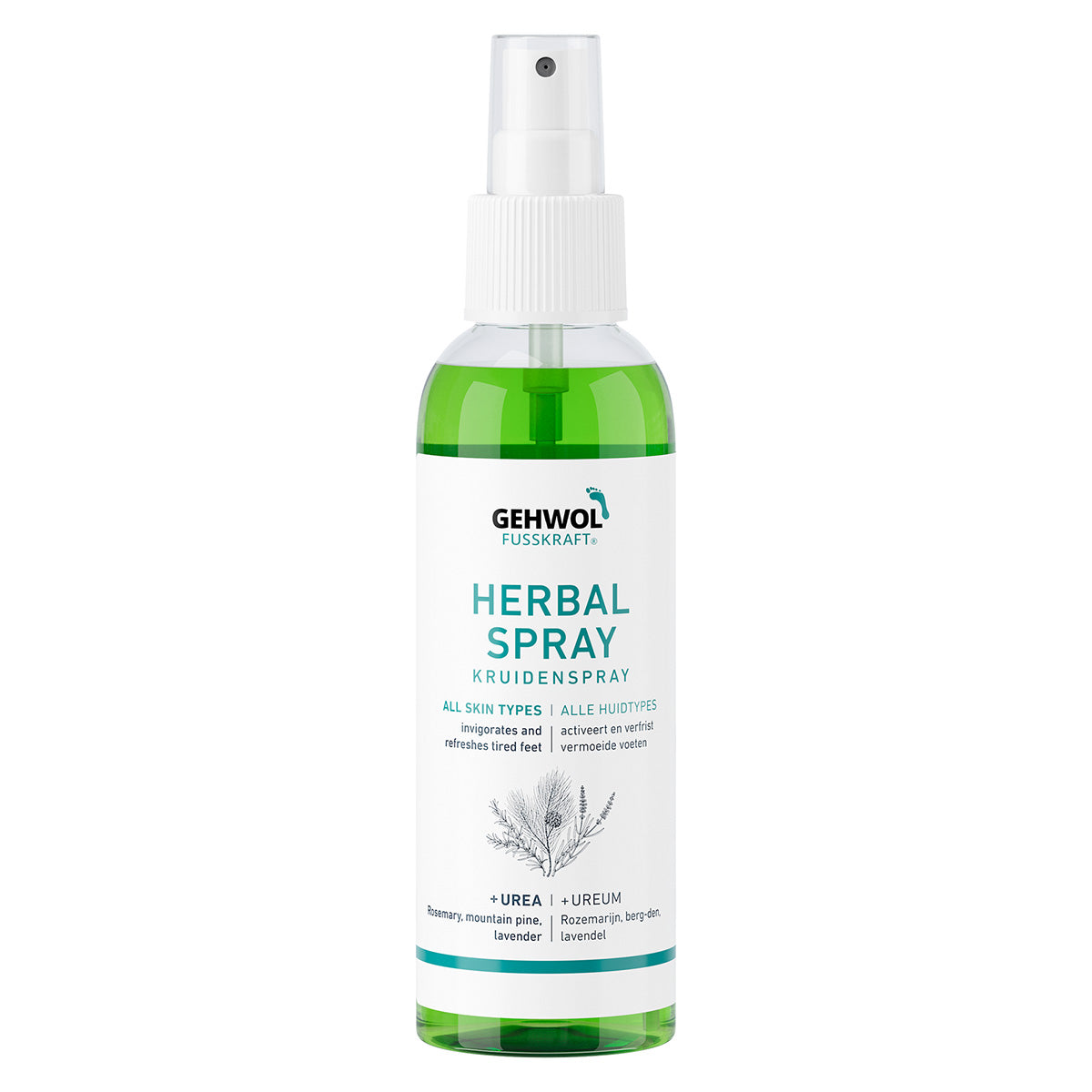 Gehwol Fusskraft Herbal Spray 150 ml - www.Hudonline.no 