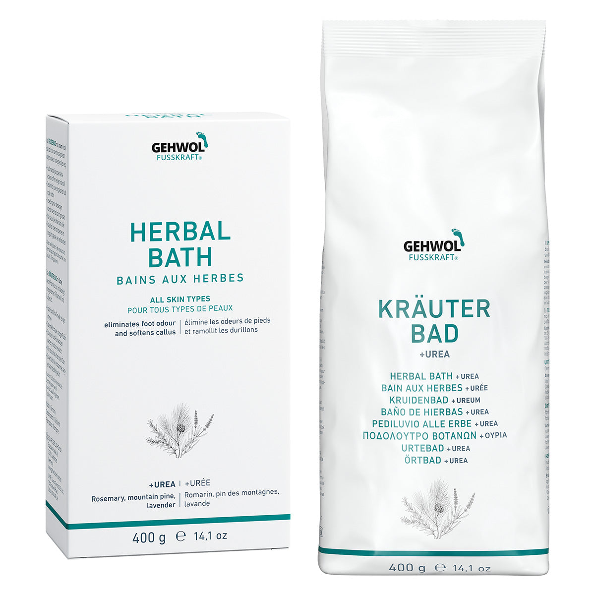 Gehwol Fusskraft Herbal Bath - www.Hudonline.no 