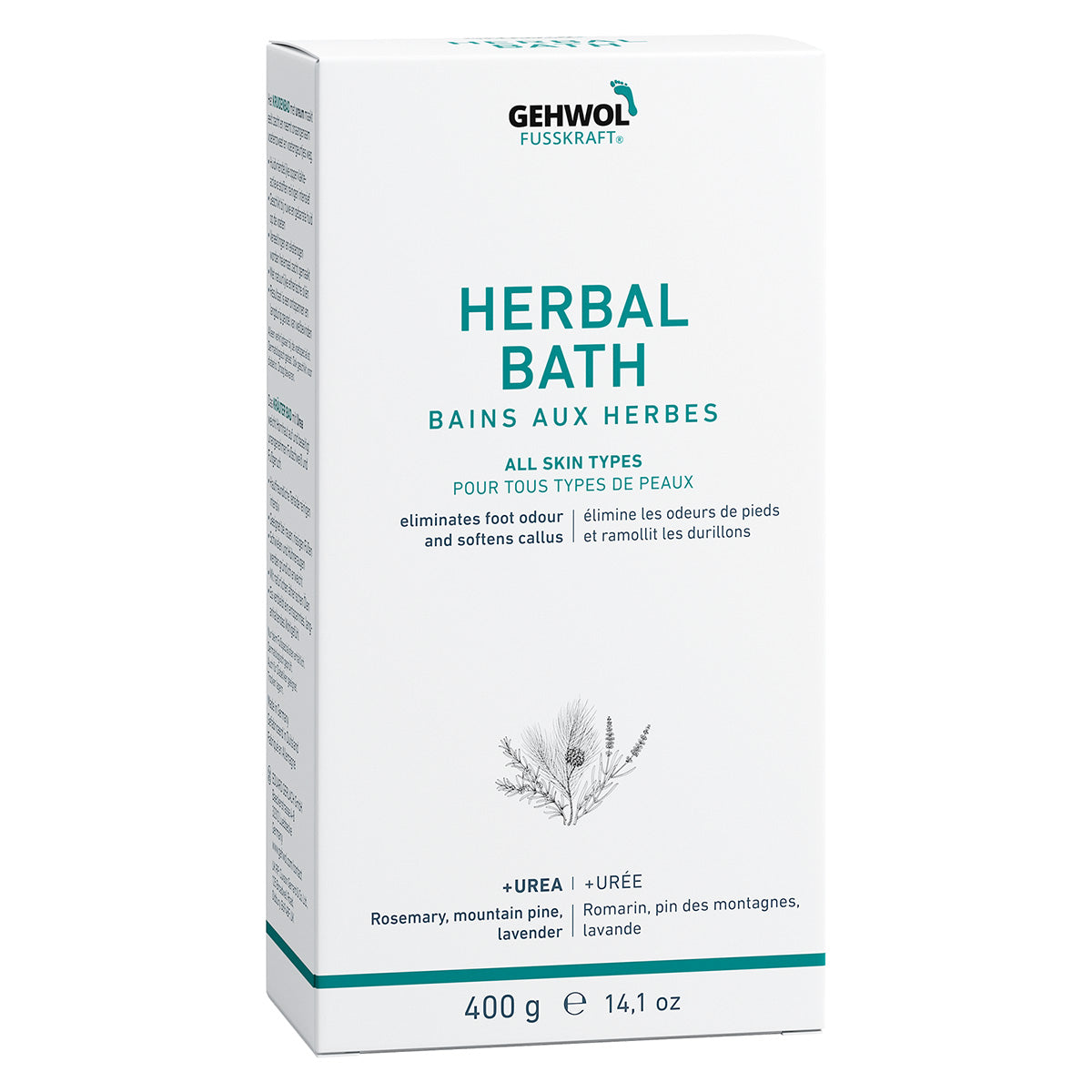 Gehwol Fusskraft Herbal Bath - www.Hudonline.no 