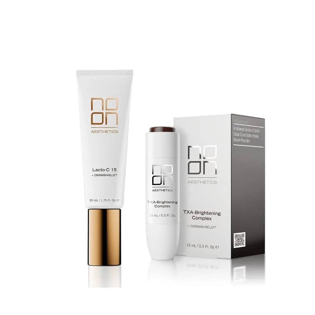 NOON Aesthetics Kjøp Lacto-C 15 – Få TXA-Brightening Complex i gave