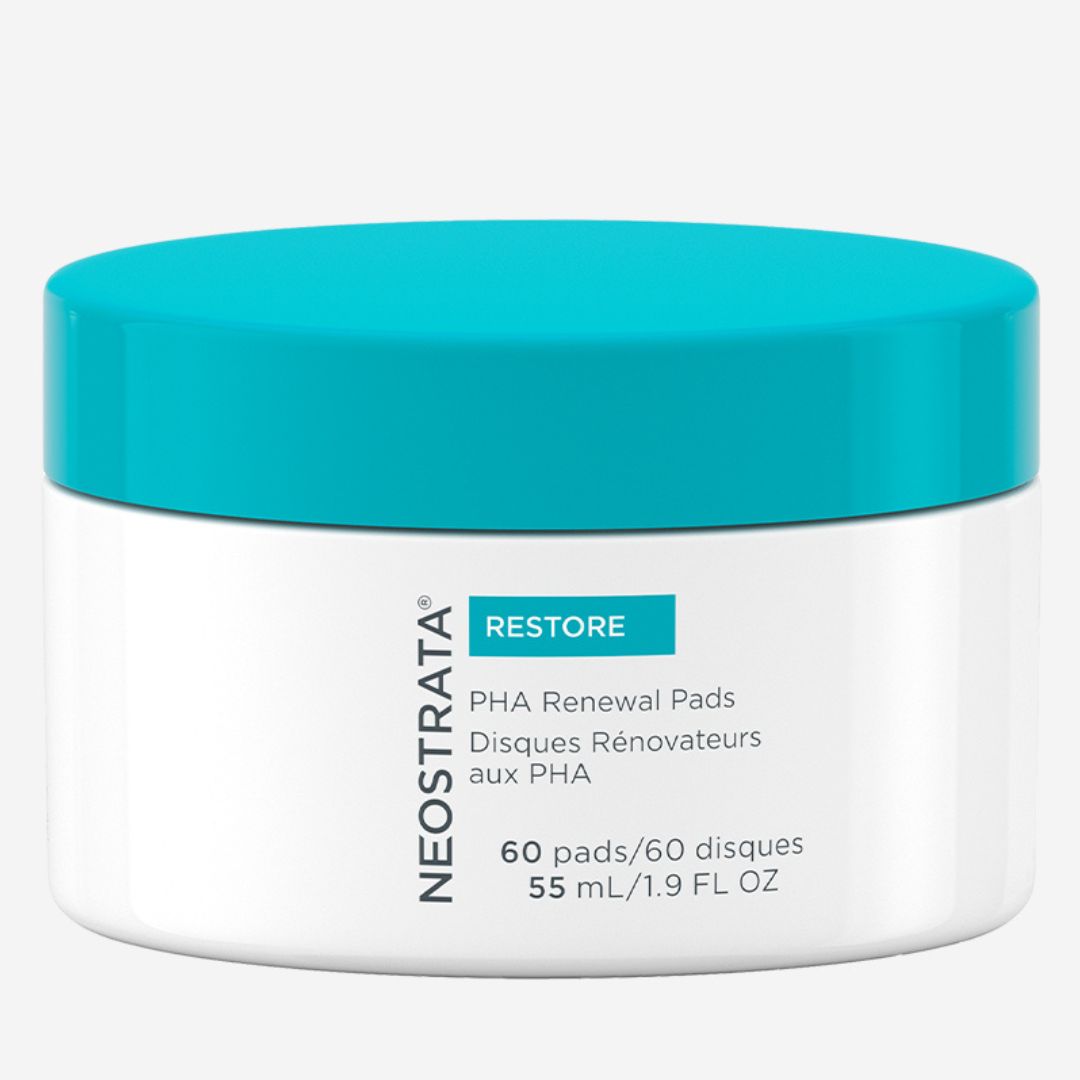 Neostrata Restore PHA Renewal Pads – skånsom eksfoliering for glød og fukt 60 stk