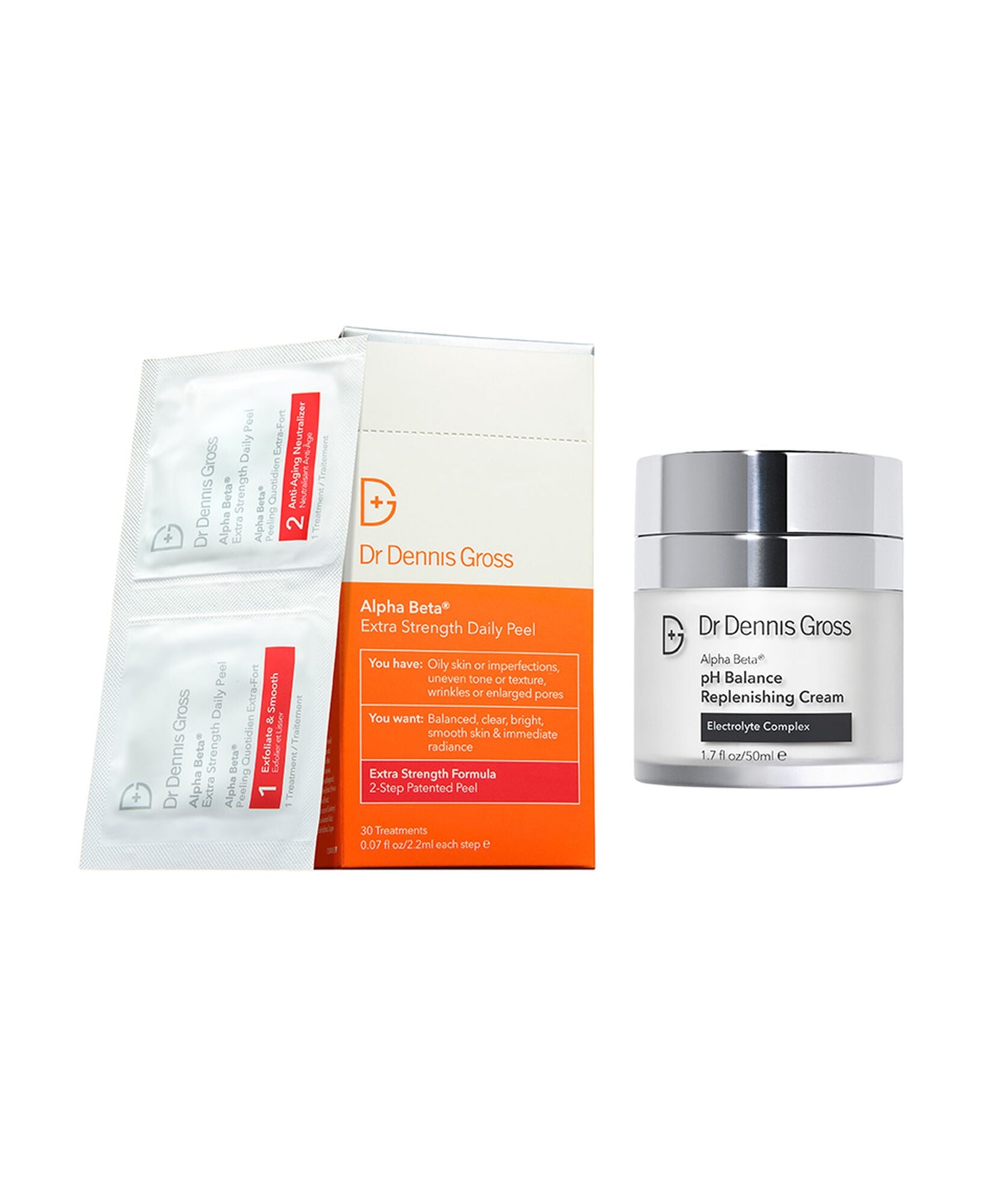 Dr Dennis Gross Alpha Beta Daily Peel + Replenish Extra Strength - www.Hudonline.no
