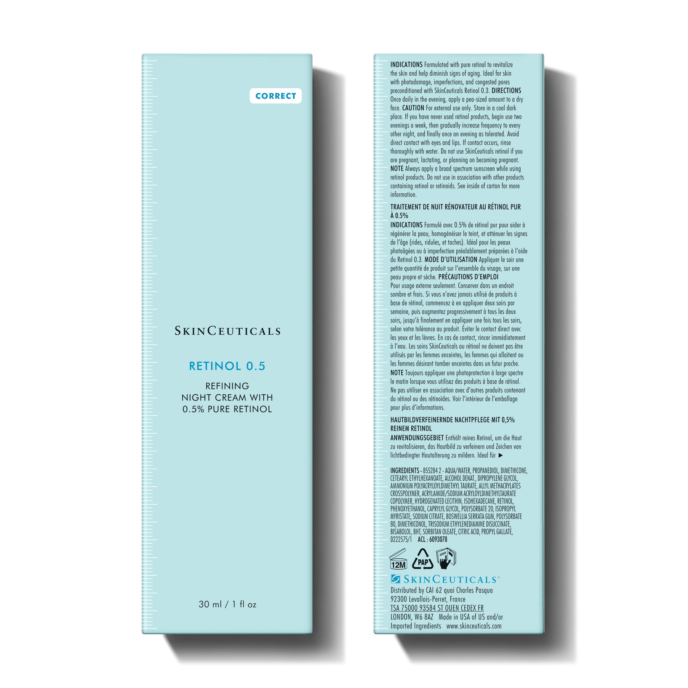 Skinceuticals Retinol 0,5% 30ml - www.Hudonline.no 