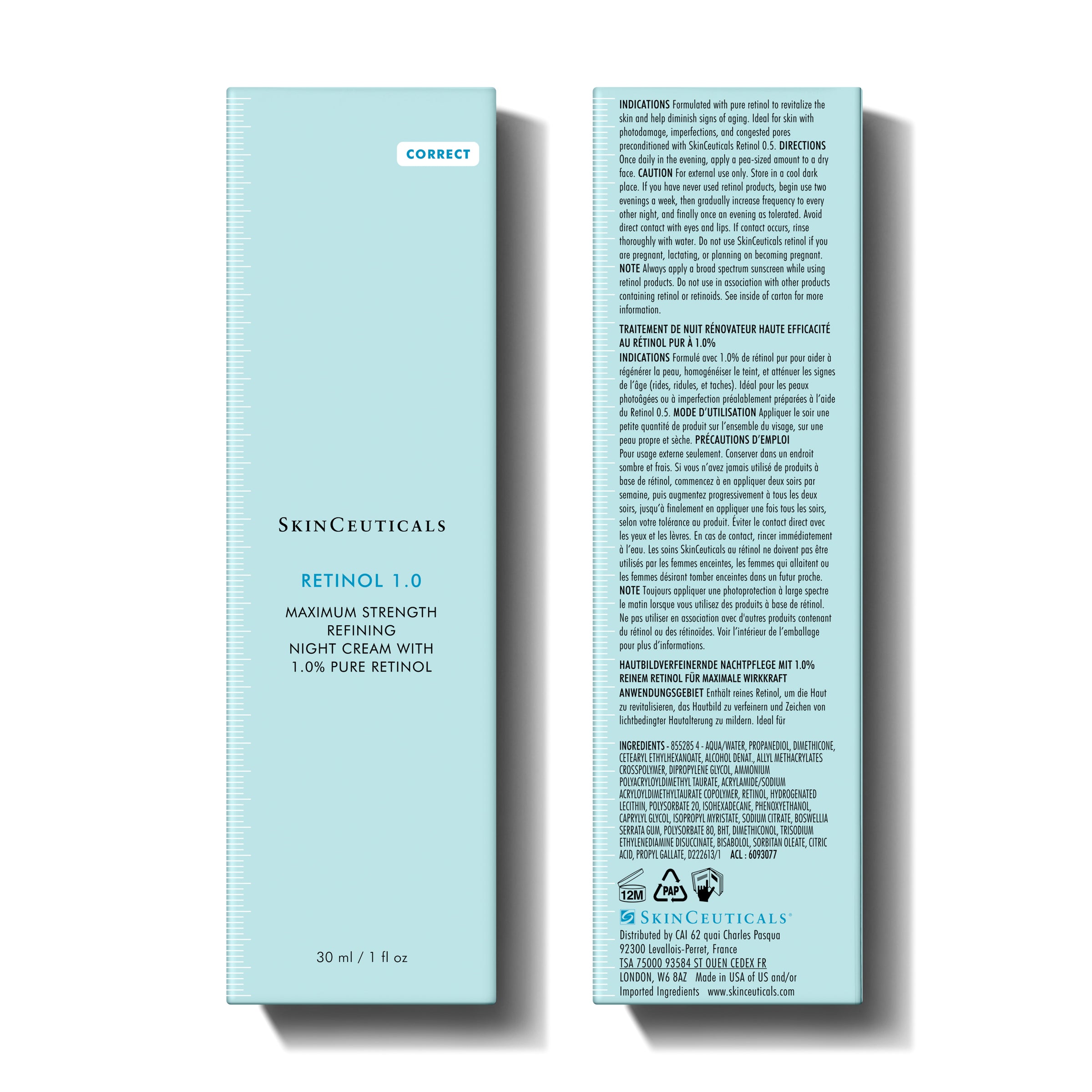 Skinceuticals Retinol 1.0 - www.Hudonline.no 