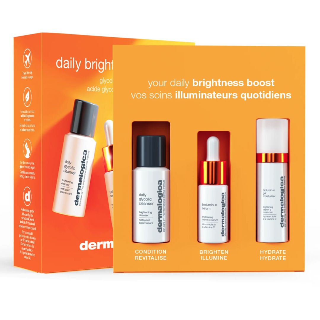 Dermalogica Skin Kit - Daily Brightness Boosters - www.Hudonline.no 
