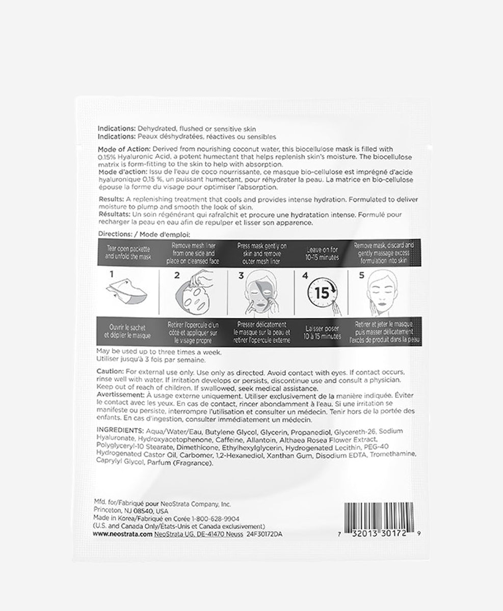 Neostrata Pure Hyaluronic Acid Mask - www.Hudonline.no 