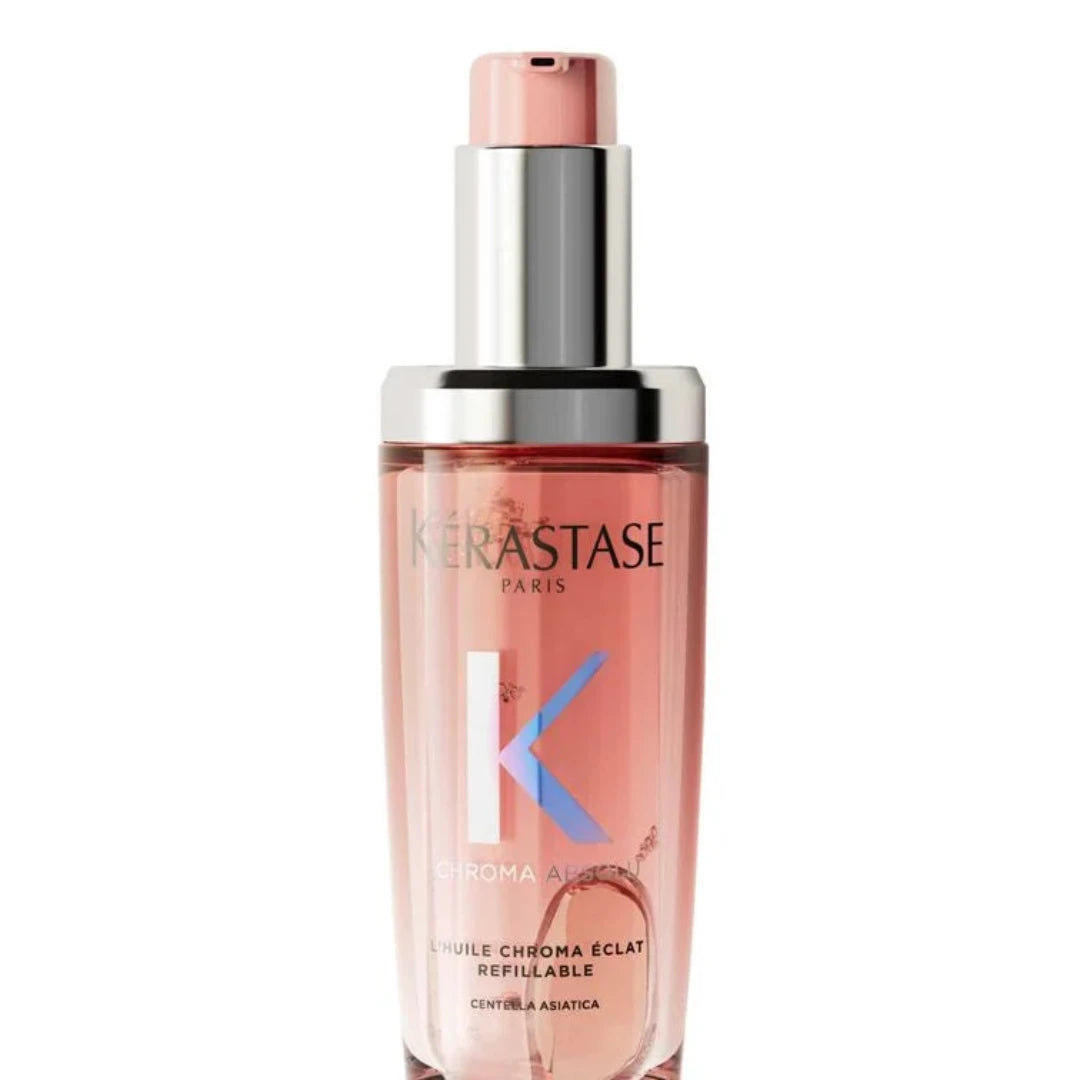 Kerastasé CHROMA ÉCLAT REFILLABLE HAIR OIL 75ML - www.Hudonline.no 