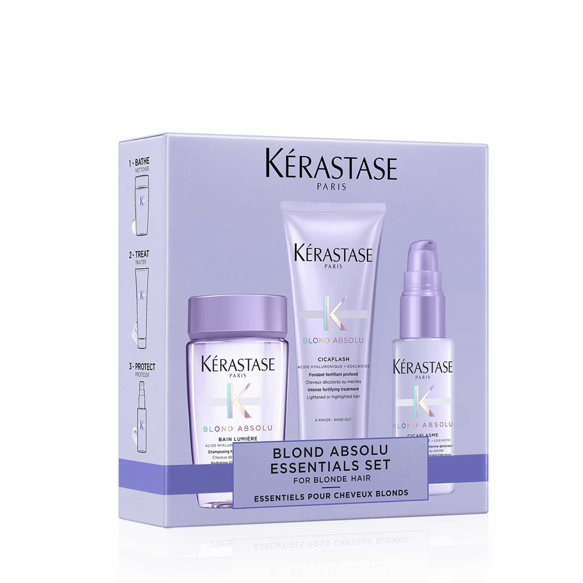Kerastase Blond Absolu Discovery Set for Blond Hair - www.Hudonline.no 