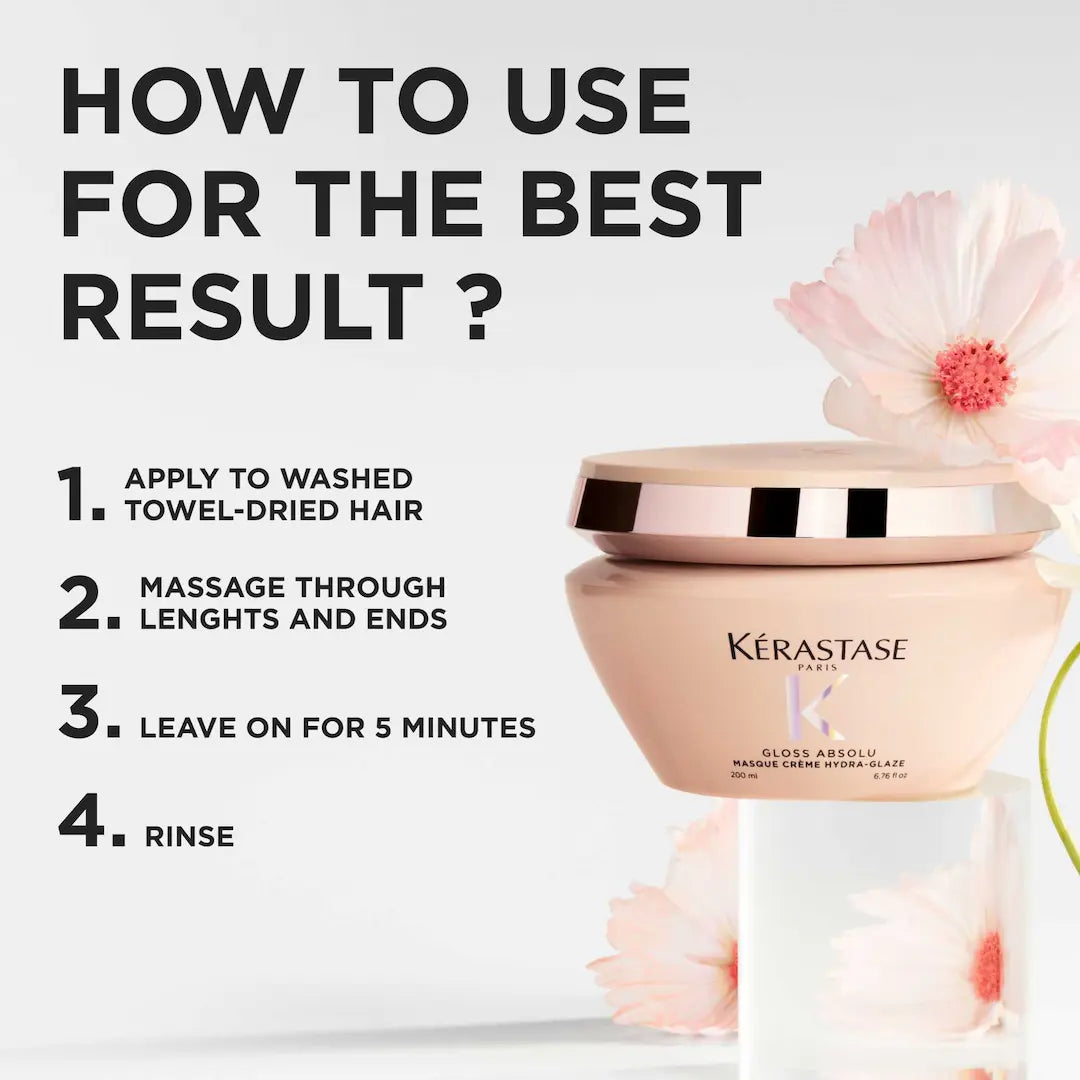 Kerastase Gloss Absolu Masque Crème Hydra-Glaze 200ML