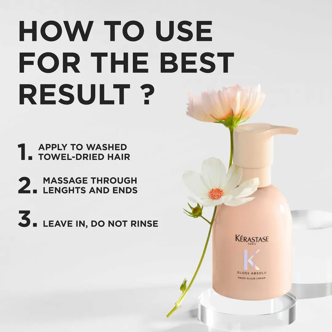 Kerastase Gloss Absolu Frizz-Glaze Cream 240ML - www.Hudonline.no 