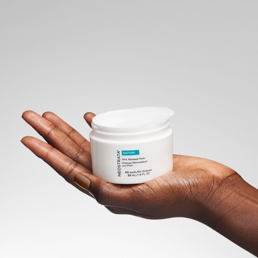 Neostrata Restore PHA Renewal Pads – skånsom eksfoliering for glød og fukt 60 stk