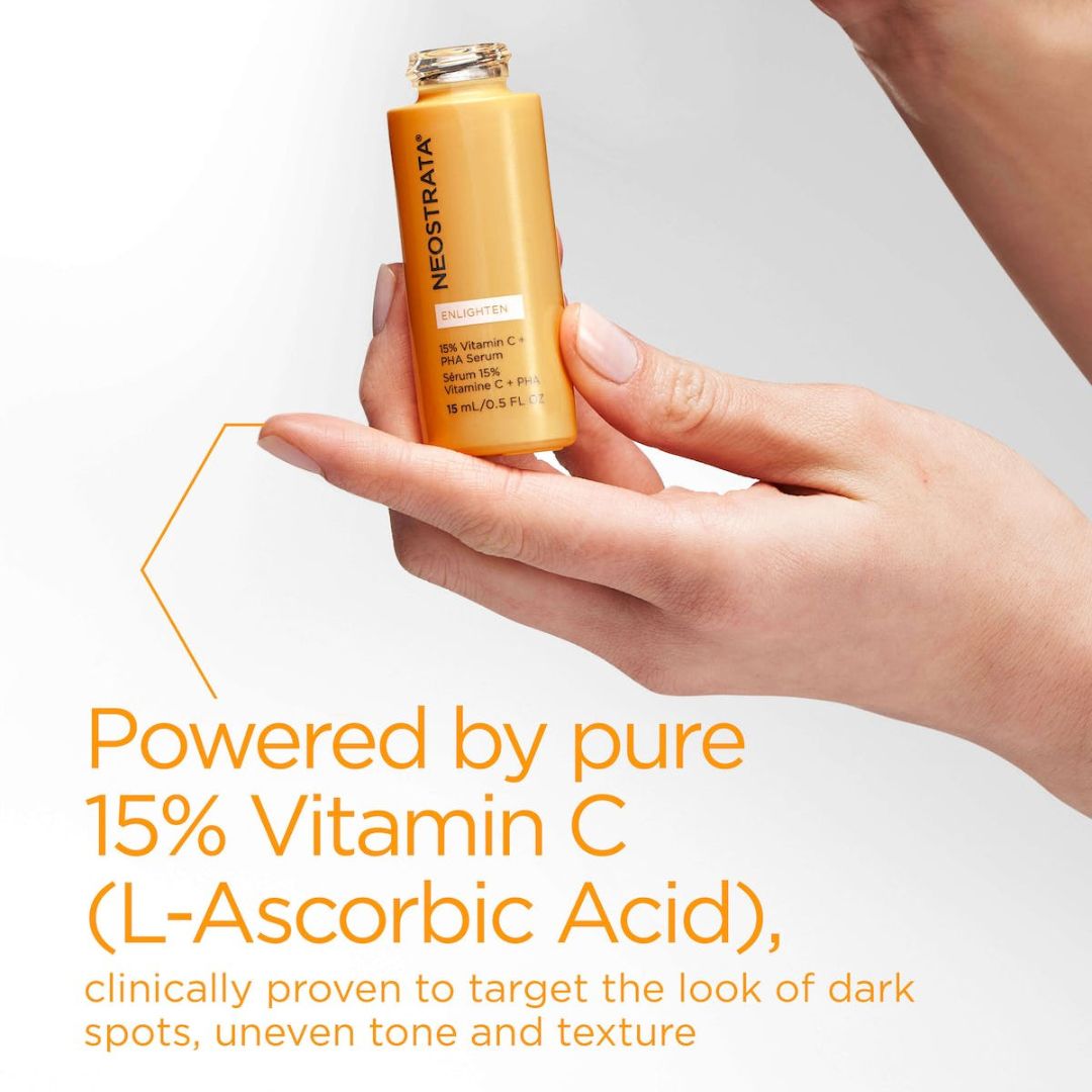 Neostrata Vitamin C Serum 15% + PHA – jevnere hudtone og økt glød 15 ml