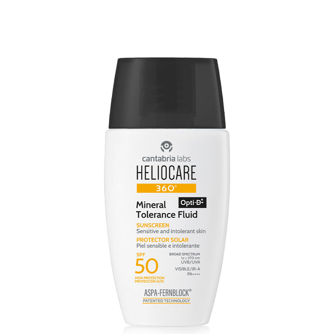 Heliocare 360° Mineral Tolerance Opti-D Fluid SPF 50+ 50 ml - Hudonline.no