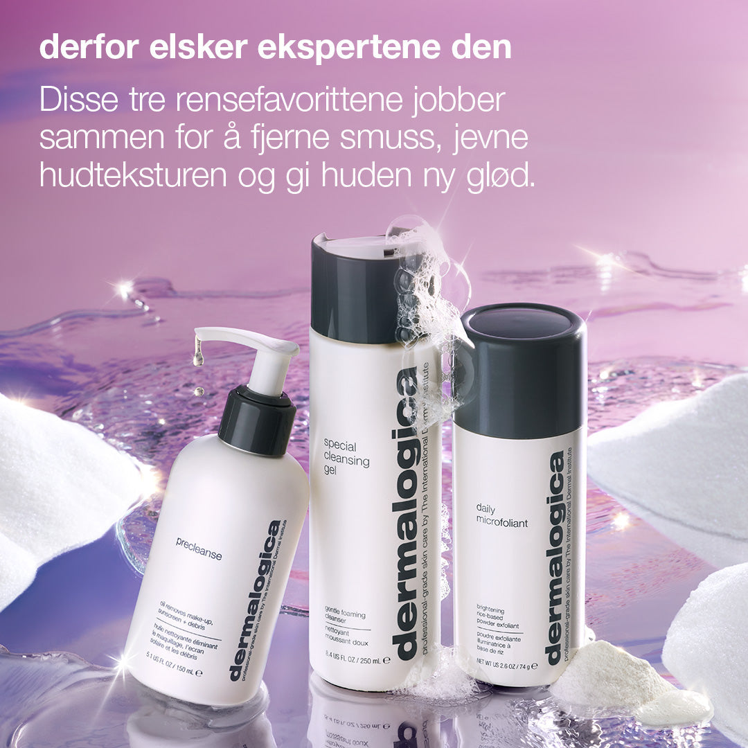 Expert Cleanse + Glow innhold