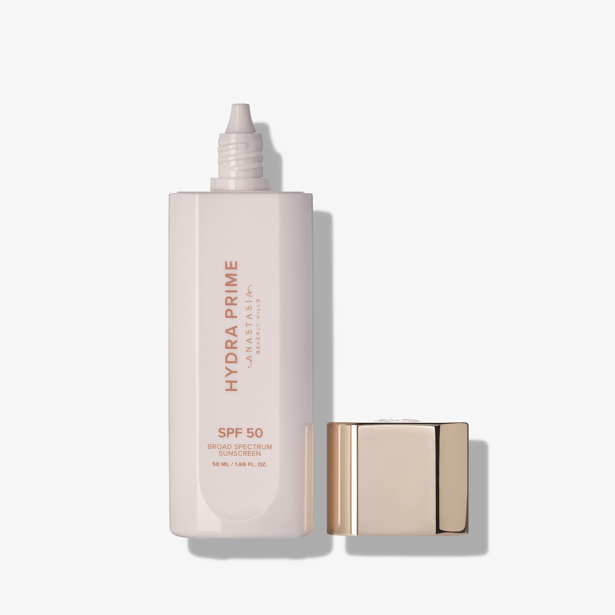 Anastasia Beverly Hills Hydra Prime SPF 50 – åpen flaske
