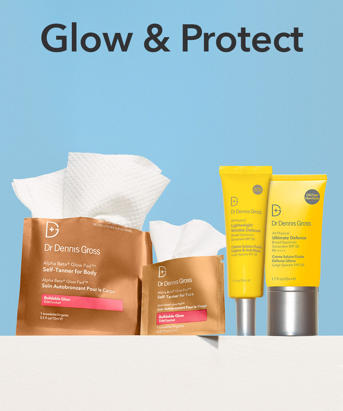 Dr Dennis Gross Alpha Beta Glow Pad Self-Tanner for Body - www.Hudonline.no