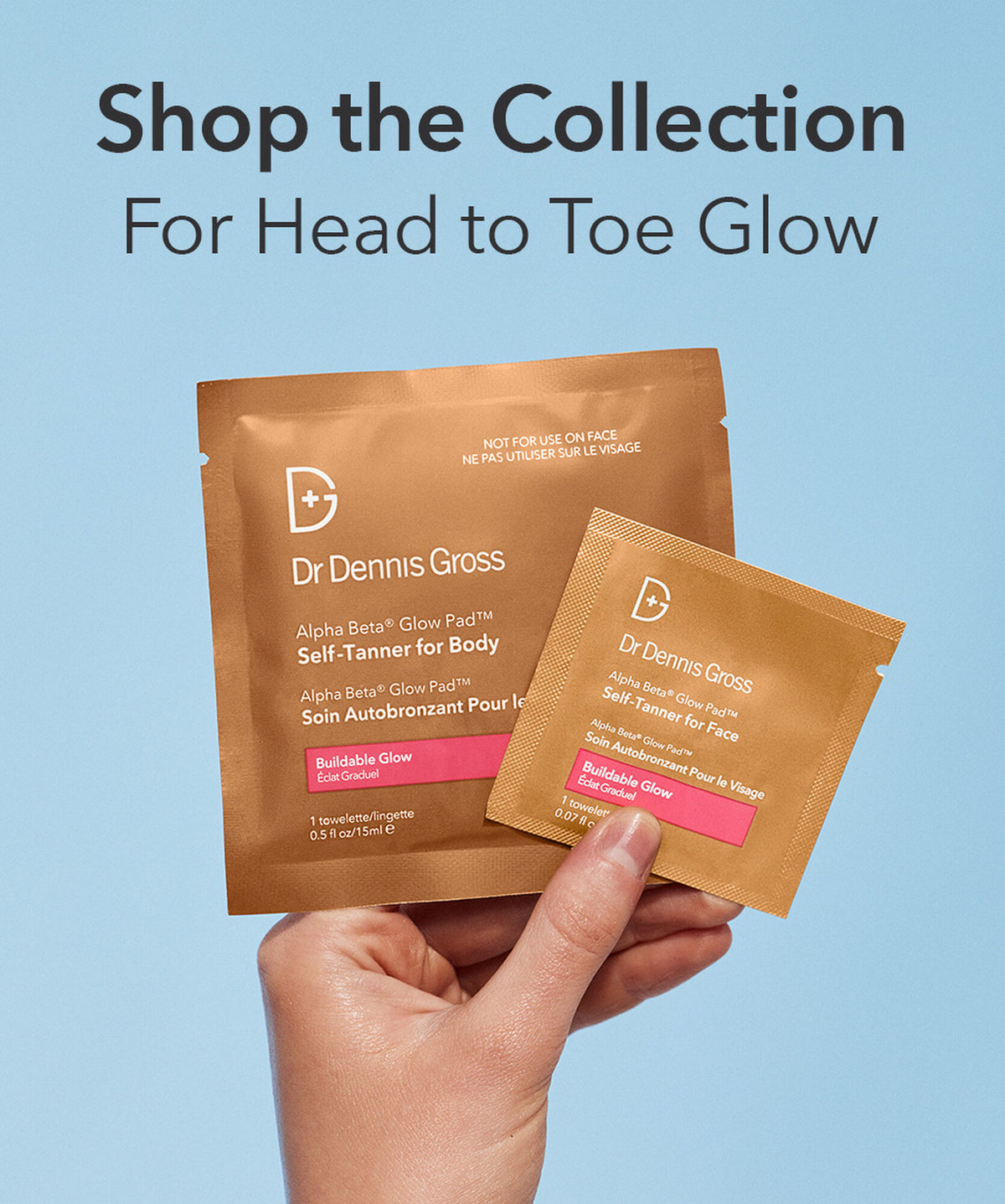 Dr Dennis Gross Alpha Beta Glow Pad Self-Tanner for Body - www.Hudonline.no