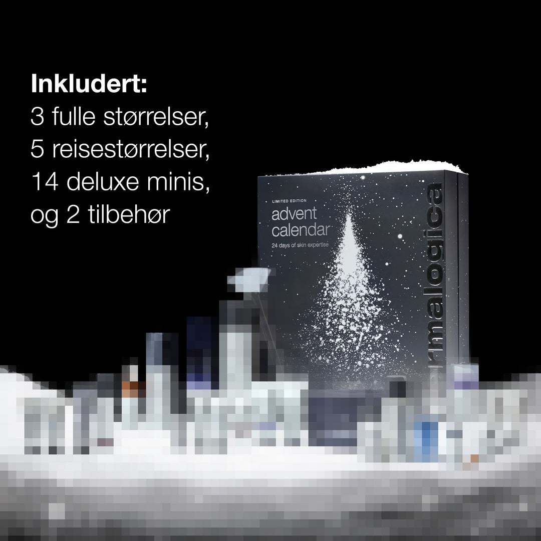 Dermalogica Adventskalender 2026 – innhold