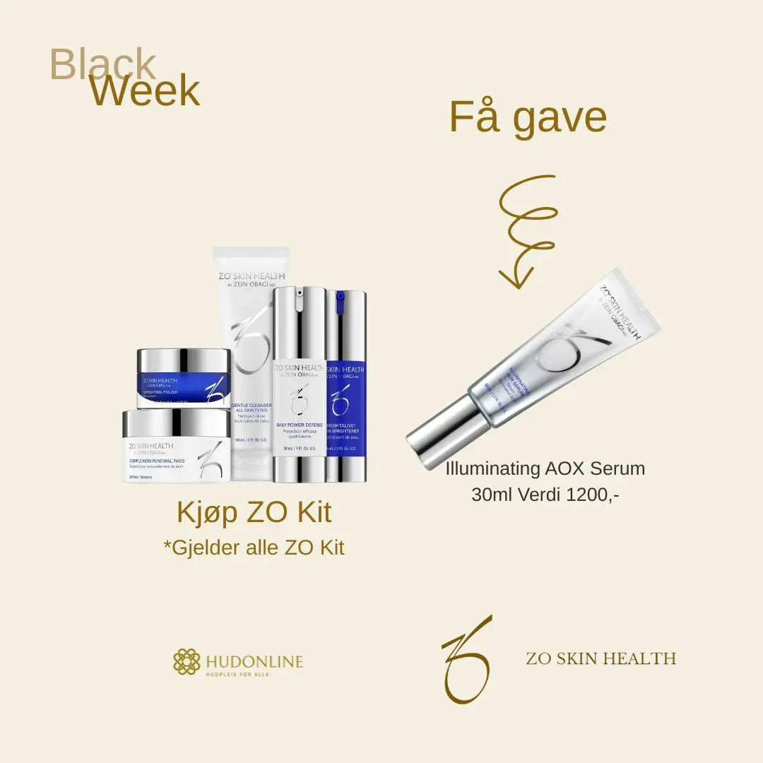 ZO Black week kampanje, få aox I gave