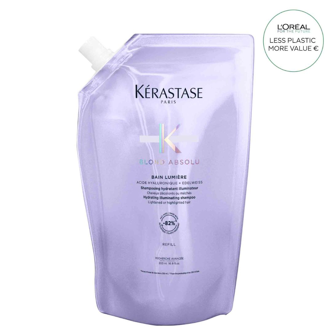 Kérastase Blond Absolu Bain Lumière Shampoo Refill 500ml - www.Hudonline.no 