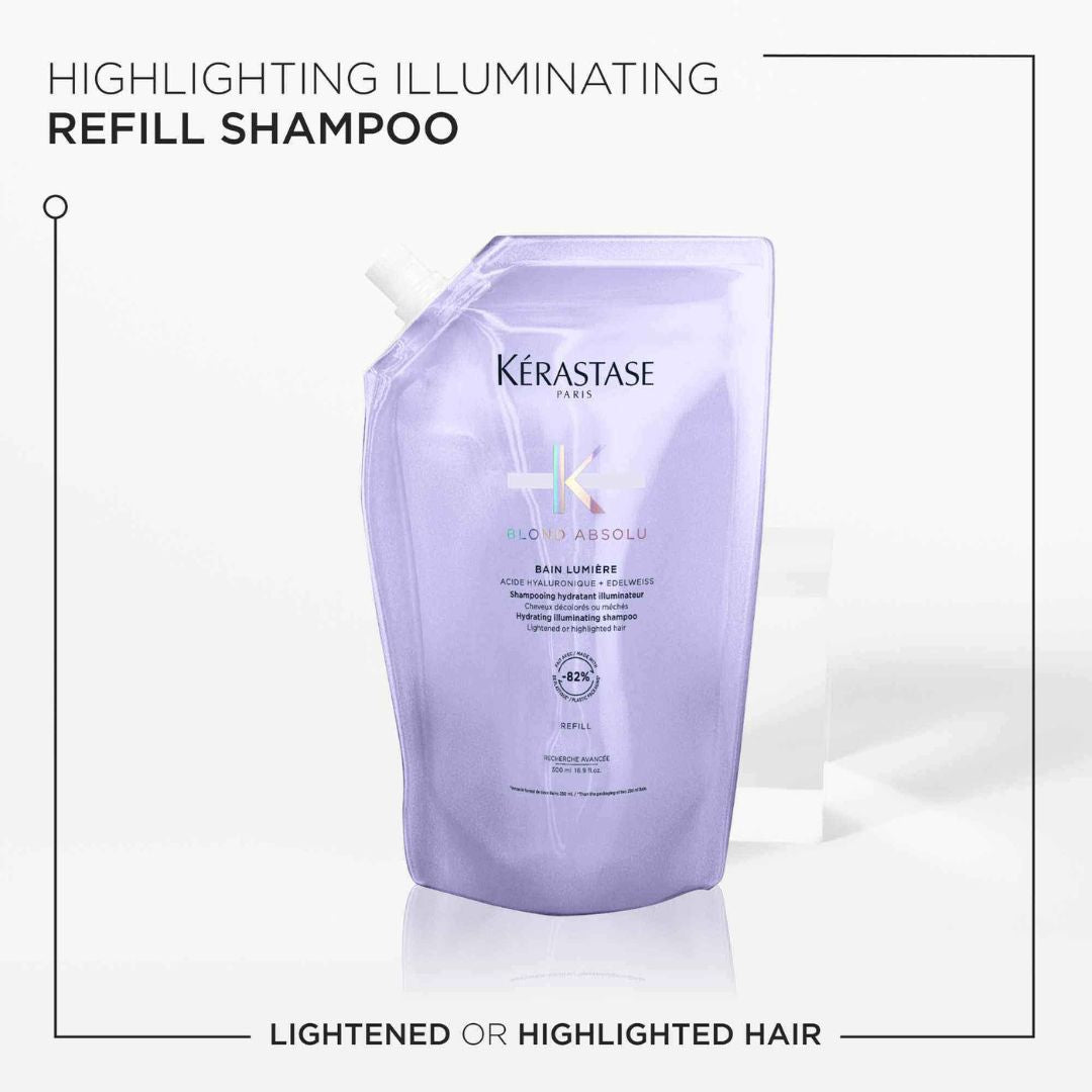 Kérastase Blond Absolu Bain Lumière Shampoo Refill 500ml - www.Hudonline.no 