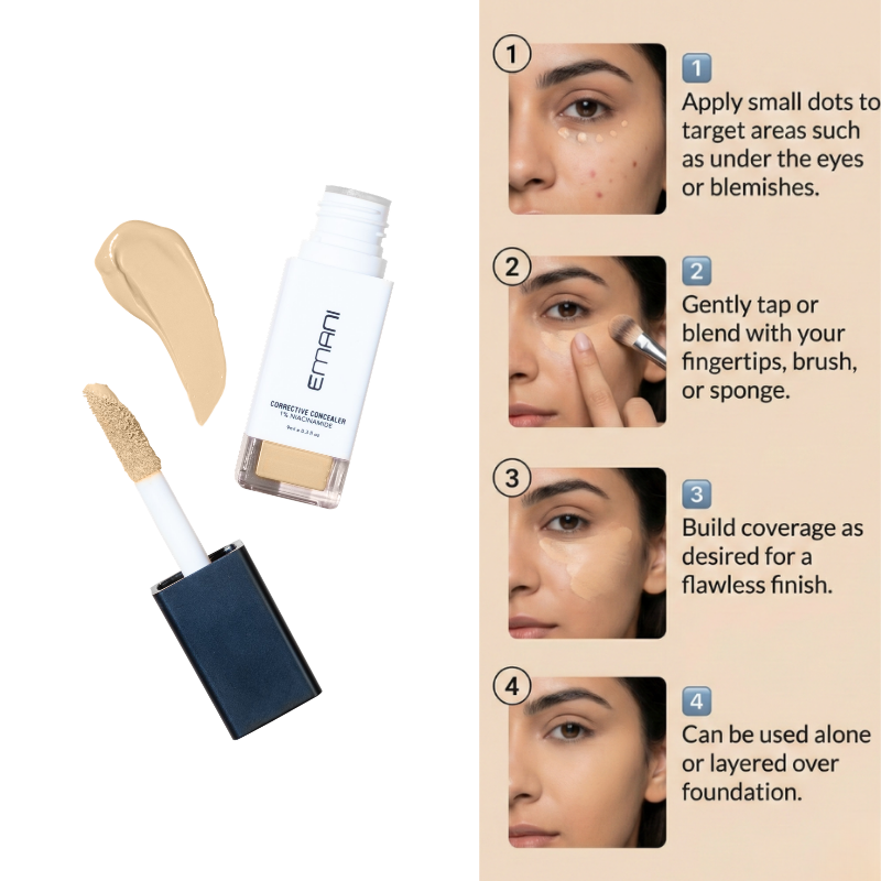 Emani HD Corrective Concealer - www.Hudonline.no